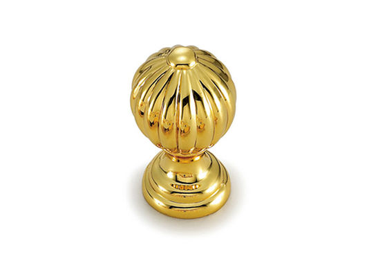 Manopole decorative placcate oro del Governo ed altezza di tirate 59mm